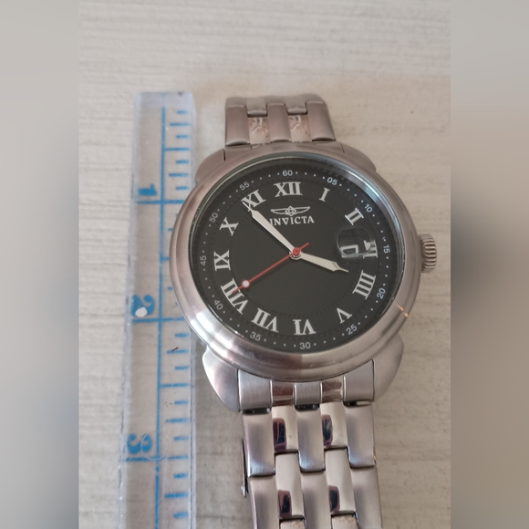 Invicta Men's Specialty Collection Silver and Black Watch # 15357 - Picture 4 of 4